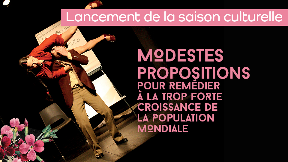 Ouverture de la saison culturelle : “Modestes propositions…”